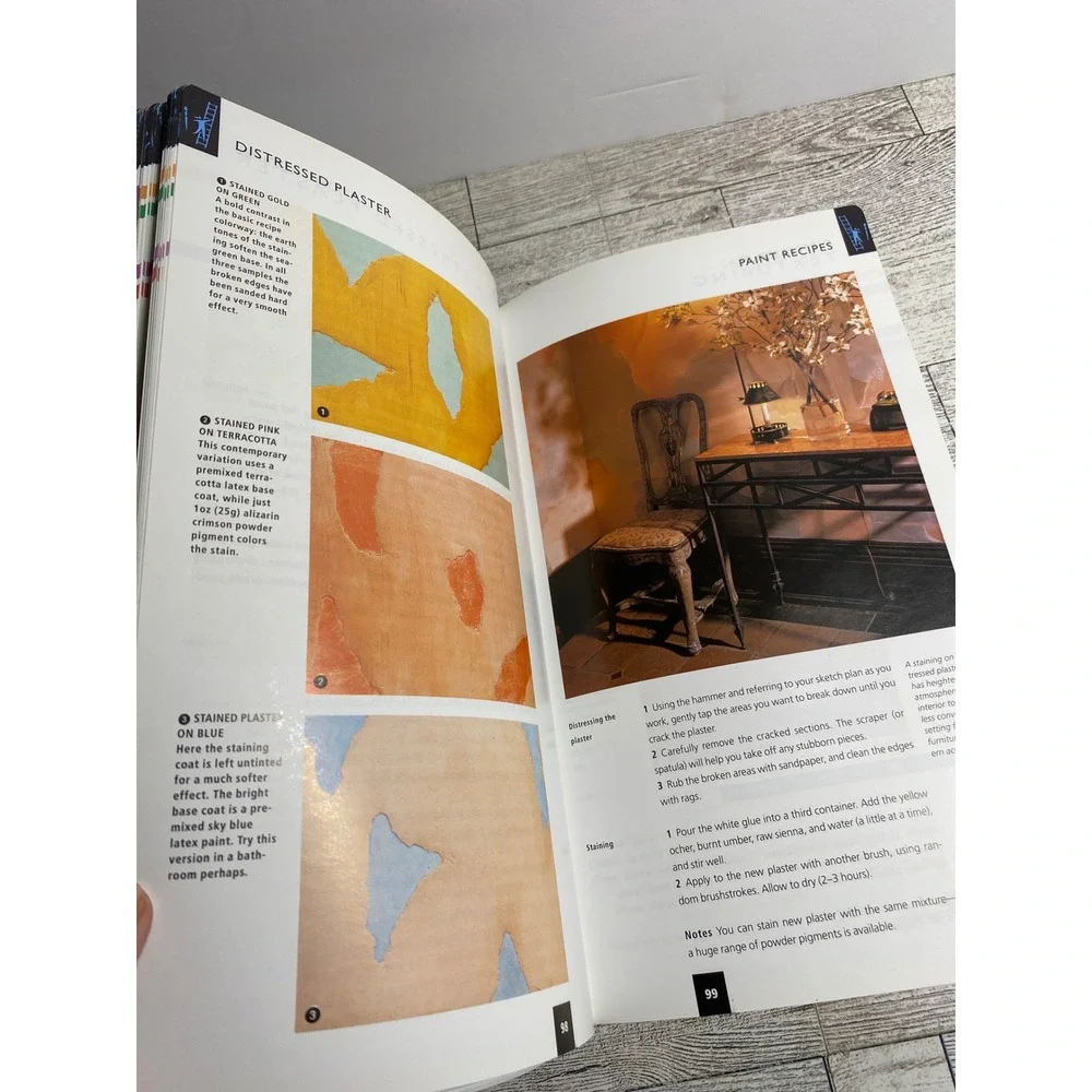 Paint Recipes Guide to Colors and Finishes for the Home Liz Wagstaff 1996‎ Book